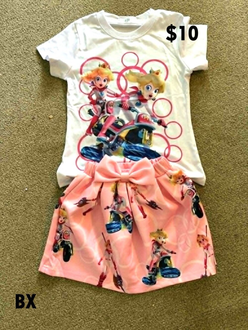 2 pc skirt & top